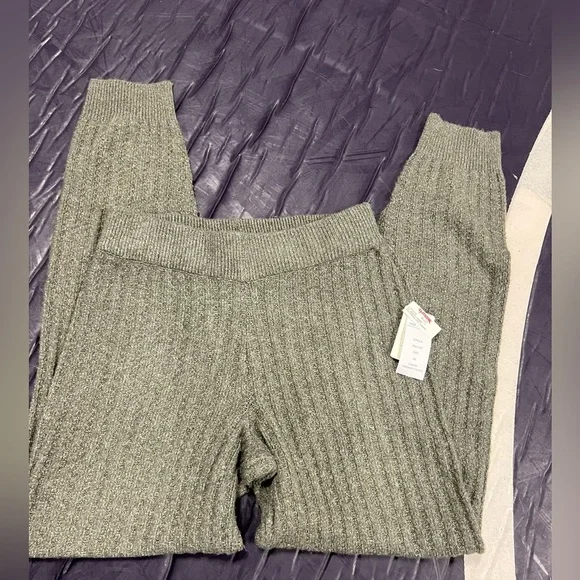 NWT Pink Rose XS Women’s green soft pants - Picture 4 of 5